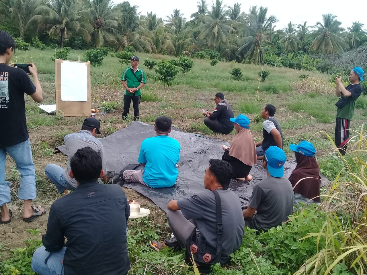 Pelatihan Pengukran Lahan